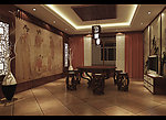 中式茶楼茶室