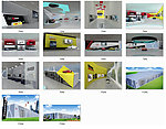 汽车 展厅 3D模型