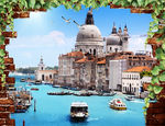 3D自然风景-威尼斯水城