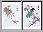 中式花鸟国画