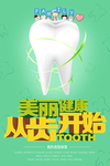 牙齿防护宣传海报