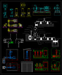 电机发动机CAD图纸