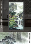 中式风 山水油画
