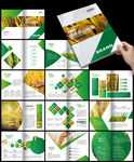 绿色农业农产品清新健康环保画册