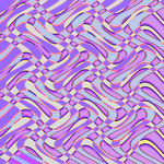 紫色方格波浪