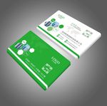 绿色企业公司名片卡片设计模板