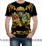 潮牌男裝數(shù)碼印花