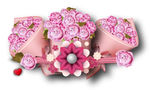 粉色情人节一束花精致花朵素材元