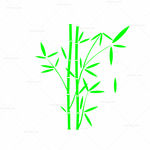 竹子矢量图