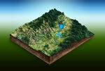 3D地形地貌效果展示可定制