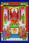 火星爺神軸模板
