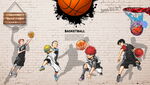 篮球Q版动画背景墙
