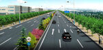 道路景觀效果圖