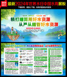 2024年中国水周宣传栏