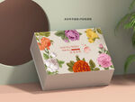 玫瑰护手霜礼盒包装设计
