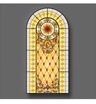 教堂玻璃彩色花窗设计