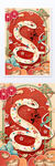 喜慶中國風(fēng)蛇年IP包裝矢量插畫
