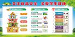 學校食品安全展板關愛學生健康