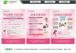 產后康復中醫調理 產房服務展板
