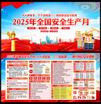 2025安全生產月展板