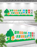 垃圾分類文化墻