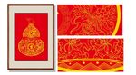福祿裝飾畫