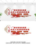 教育強國文化墻