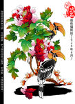 牡丹矢量圖