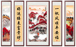 鴻運當(dāng)頭中堂畫