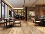 現(xiàn)代中式風(fēng)餐廳室內(nèi)景致