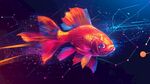 夢幻炫彩金魚遨游科技空間