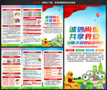 2025年食品安全宣傳周三折頁