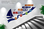 企業樓梯文化墻