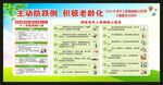 老年人跌倒預防宣傳周宣傳欄