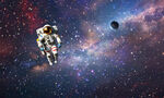 宇宙太空人星空壁畫壁紙