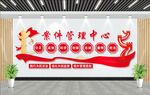 案件管理中心文化墻