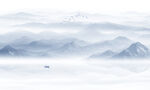水墨山水畫