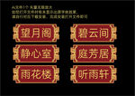 圖騰紋路門牌