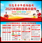 2025國際禁毒日展板