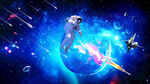 宇宙星空流星