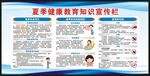 夏季健康教育知識宣傳欄