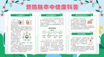 預(yù)防腦卒中健康科普展板