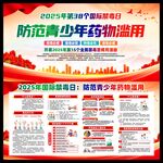 禁毒日宣傳海報