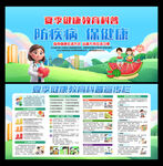 夏季健康教育欄