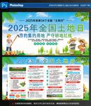 2025全國土地日宣傳展板