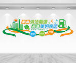 加油站文化墻