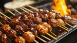 炭烤美味肉丸串