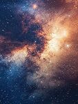 夢幻絢麗的璀璨星空