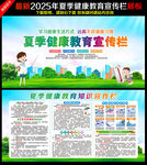 夏季健康教育宣傳欄