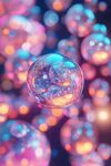 夢幻炫彩泡泡世界